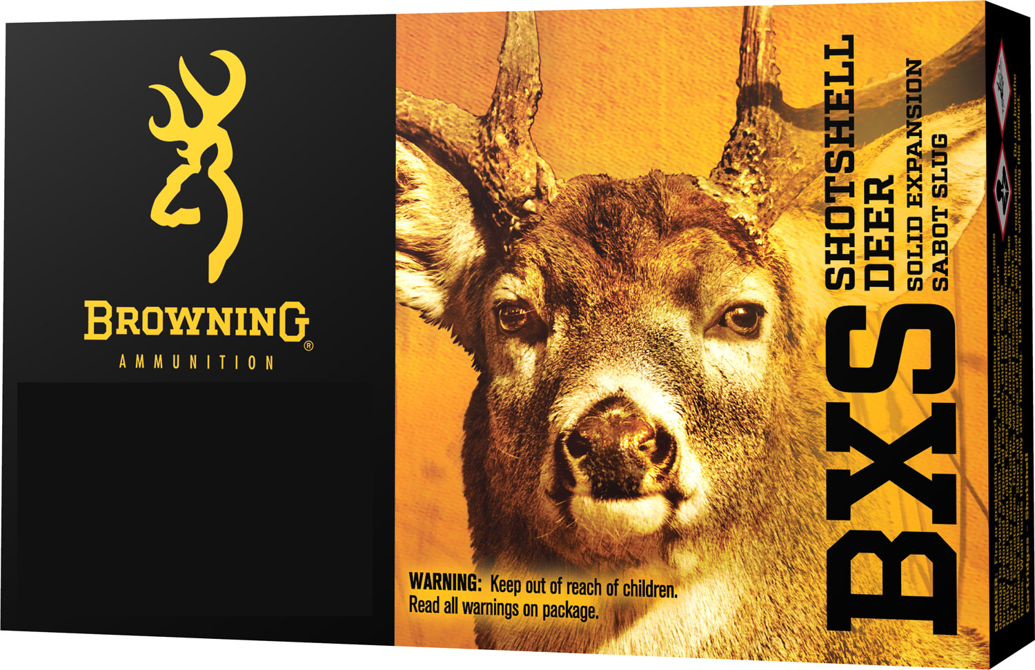 Browning Ammo BXS Rifle Ammunition B192402701, 270 Win, Terminal Tip, 130 gr, 3100 fps, 20 Rd/Bx