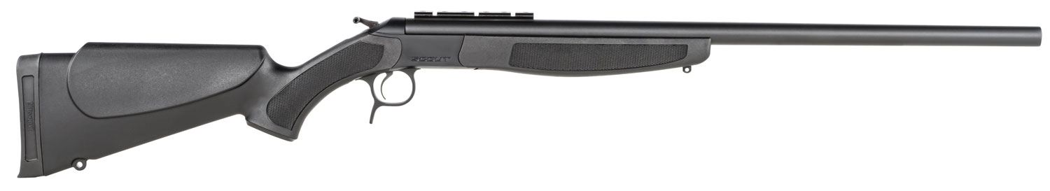 CVA Scout Break Open Rifle CR4806, 45-70 Gov, 25", Black Synthetic Stock, Matte Blued Finish