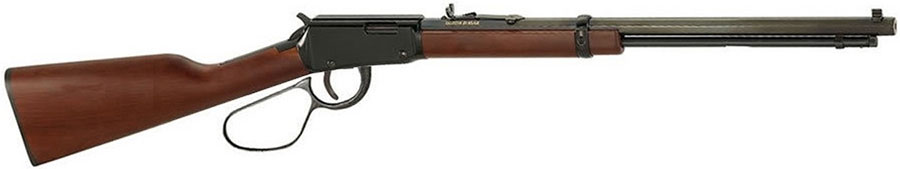 Henry Frontier Large Loop Lever Action Rifle H001TML, 22 WMR, 20.5" Octagon, Walnut Stock, Black Finish, 12 Rds