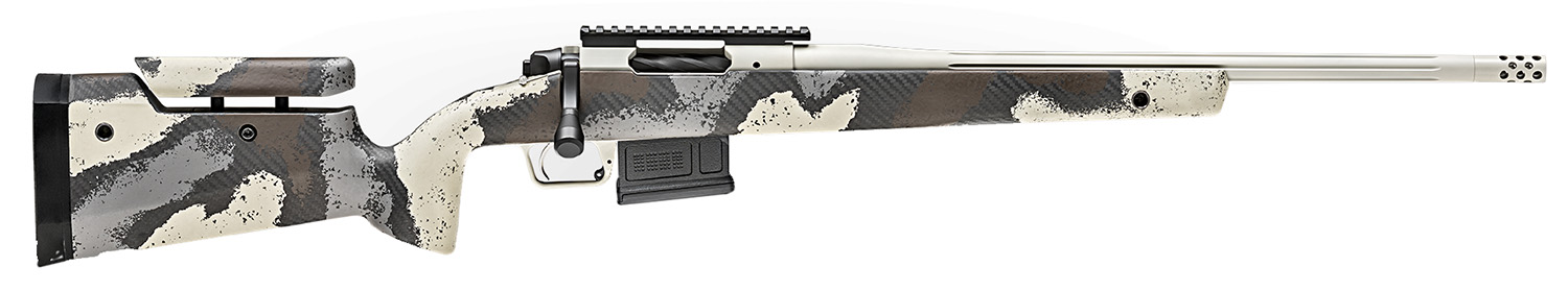 Springfield 2020 Waypoint Rifle BAW9206CMDA, 6mm Creedmoor, 20", Ridgeline Camo Adjustable Stock, Desert Verde Cerakote Finish, 5 Rds
