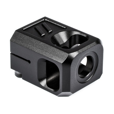 ZEV Technologies Pro Comp V2 9MM Compensator - Black,1/2X28