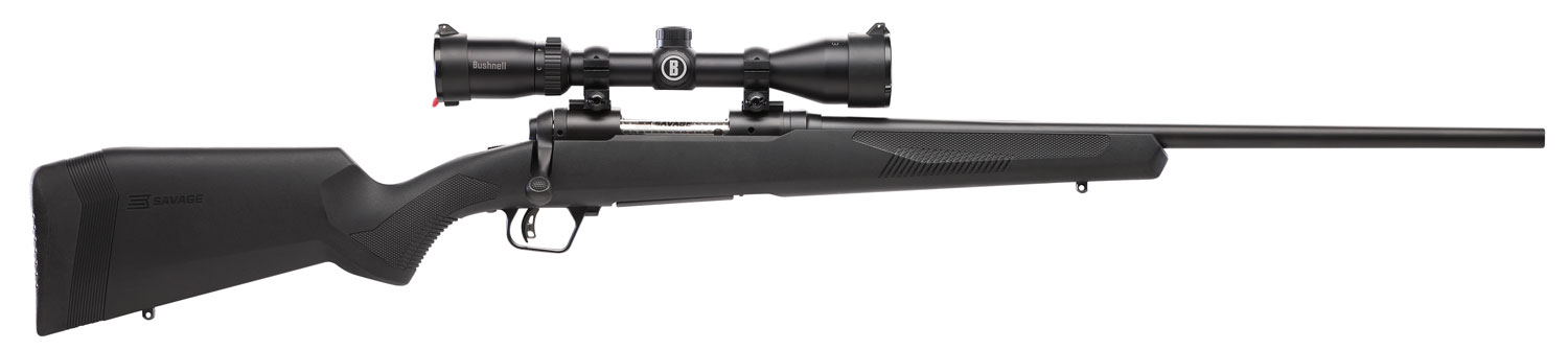 Savage 110 Engage Hunter XP Bolt Action Rifle 57144, 280 Ackley Improved, 22", 3-9x40mm Scope, Black Synthetic Stock, Black Finish, 4 Rds