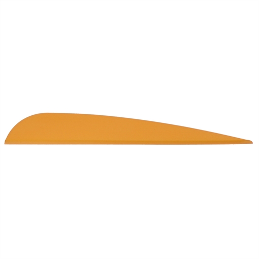Arizona Archery Enterprises AAE Elite Plastifletch Vanes Sunset Gold 3.875 in. 100 pk. EPA40SG100