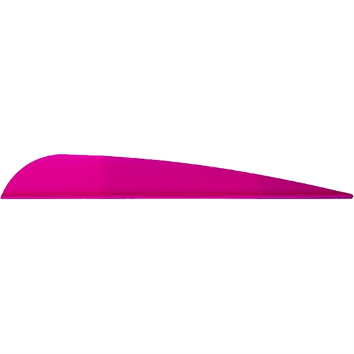 Arizona Archery Enterprises AAE Trad Vanes Hot Pink 4 in. 50 pk. TRAD40HP50
