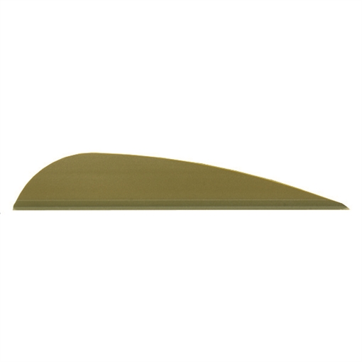 Arizona Archery Enterprises AAE Trad Vanes OD Green 3 in. 50 pk. TRAD26ODG50
