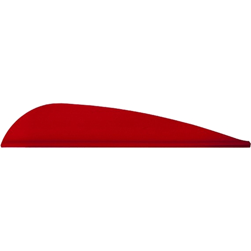 Arizona Archery Enterprises AAE Trad Vanes Red 3 in. 50 pk. TRAD26RD50