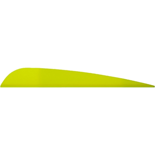 Arizona Archery Enterprises AAE Trad Vanes Yellow 4 in. 50 pk. TRAD40YE50