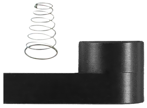 ATI Outdoors LOP Quick Stop, Fits Mil-Spec Aluminum Buffer Tubes and Mil-Spec Stocks, Black A.5.10.2564B A5102564B