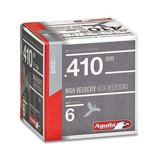 AGUILA TARGET LOAD SHOTSHELL AMO 410GA #8 2-1/2" 1/2 OZ 25RD 1275FPS (20 BOXES PER CASE) 1CHB4138