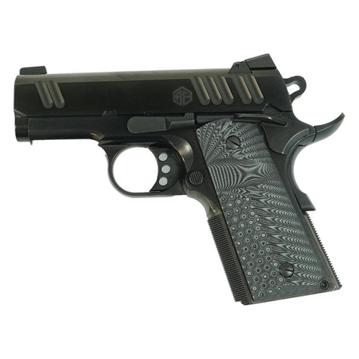 Alpha Foxtrot AF1911 70 Series Handgun .45 ACP 7rd Magazine 3.25" Barrel Black Novak Sights AA02X4AND-PDBK07-GGC
