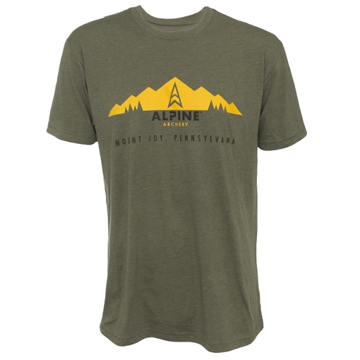 Alpine Alpine Tee Olive Large 1601251 811314029225