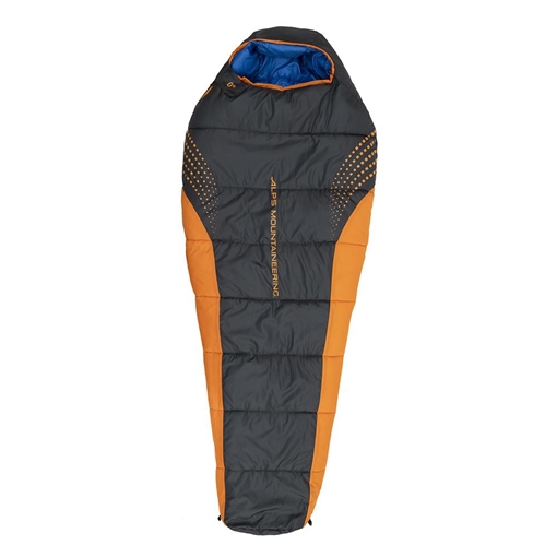 Alps Mountaineering Blaze 0� Regular Sleeping Bag 32x80 Charcoal/Orange 4551111
