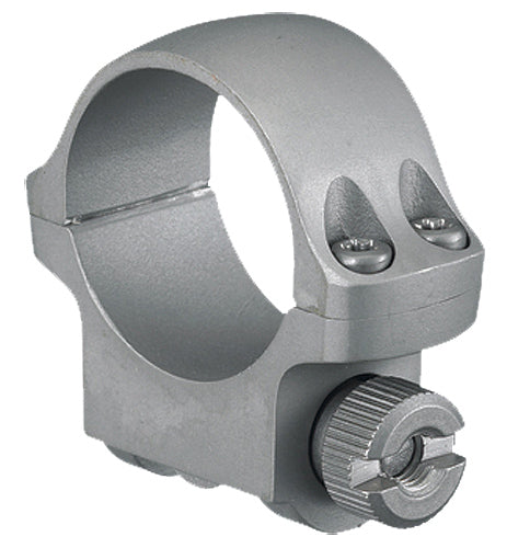 Ruger 3KHM Scope Ring 1" Low Silver - Up to 32mm Objective