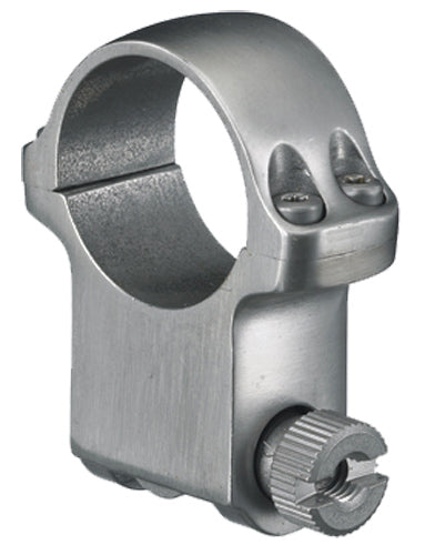 Ruger 6K Scope Ring 1" Extra High Silver - Single Ring