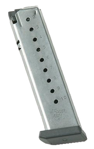 Sig Sauer P220 .45 ACP 10-Rd Stainless Steel Magazine