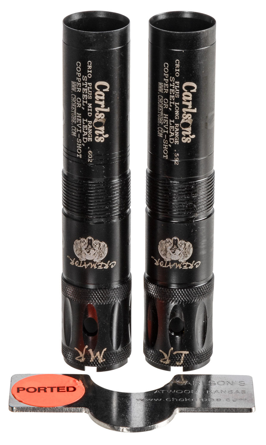 Carlsons Cremator 20 Gauge Benelli Crio/Crio Plus Ported Mid/Long Range Choke Tubes