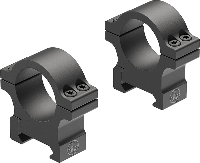 Leupold Open Range Cross-Slot Scope Rings 180944, Medium, 1", Matte Black Aluminum