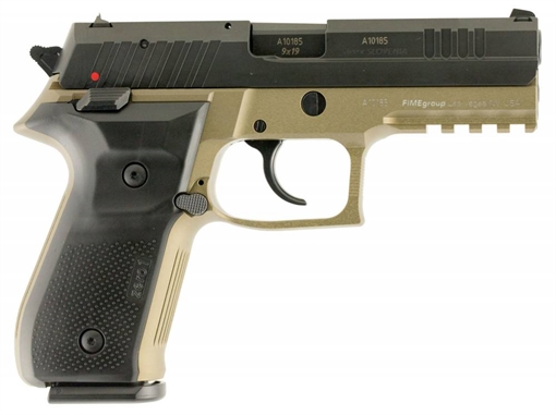 AREX ZERO 1 STANDARD HGA 9MM 4.25IN BBL SA/DA FDE ALUMINUM FRAME BLACK SLIDE 2-17RD MAGS REXZERO1SFDE