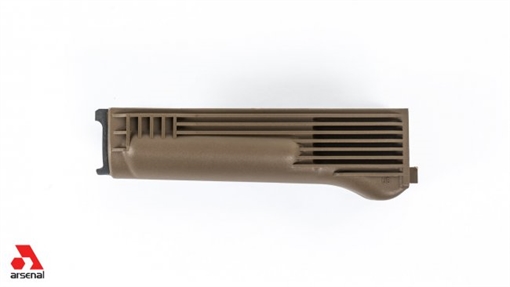 ARSENAL LOWER HANDGUARD FDE POLY STAINLESS STEEL HEAT SHEILD FOR MILLED RECEIVER AK-022USFDEM