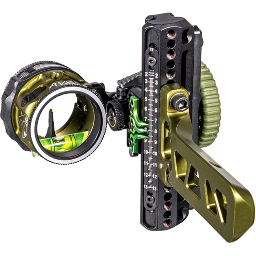 Axcel Axcel Driver Plus Slider Sight w/AVX-31 Scope Tactical BH Bridge-Lock .019 Green Fiber 1 Pin RH ADVP-B119-3GT