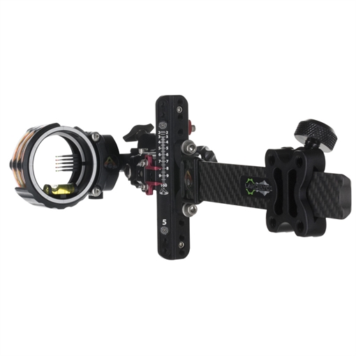 Axcel Axcel LANDSLYDE Carbon Pro Sight AccuStat II 5 Pin .010 RH ALND-C510-4BK