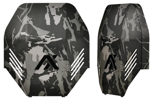 Axil LLC MX Plate Over the Head Black Camo MXPLTBC