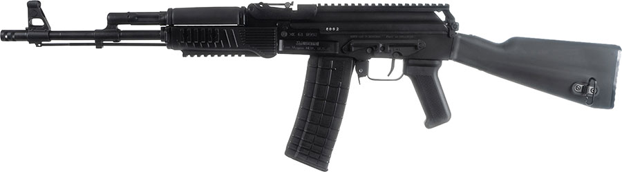 Arsenal Inc SAM5 Semi-Auto Rifle SAM594, 5.56x45mm NATO, 16.30", Fixed Polymer Black Stock, 30 Rds