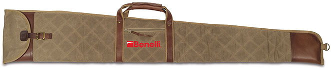 Benelli Lodge Olive Waxed Cotton Gun Case with Pocket 94060, 53"