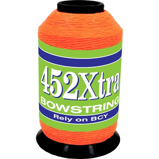 BCY 452Xtra Bowstring Material Flo Orange 1/4 lb. 035718111083