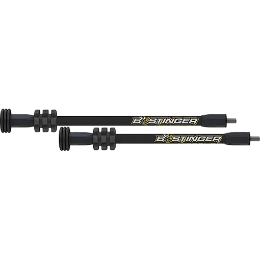 Bee Stinger Bee Stinger MicroHex Stabilizer Kit Matte Black 12 in./10 in. MHXKITN12MB