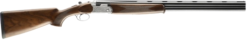 Beretta 686 Silver Pigeon I, Over/Under, 12 Gauge, 3" Chamber, 28" Barrels, Floral Engraving, Silver Receiver, Oil Finished Wood Stock, 5 Choke Tubes - F,IM,M,IC,C, Optima Choke HP Chokes, 2 Rounds J686F1228