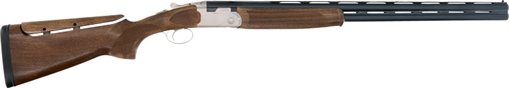 Beretta 686 Silver Pigeon I Sporting, Over/Under, 12 Gauge, 3" Chamber, 32" Barrels, Floral Engraving, Silver Receiver, Oil Finished B Fast Wood Stock, 5 Choke Tubes - F,IM,M,IC,C, Optima Choke HP Chokes, Right Hand, 2 Rounds J686S1232BF