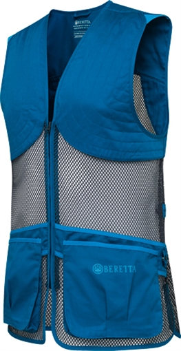 BERETTA MEN'S FULL MESH VEST XX-LARGE BLUE TWILIGHT GT671T155305E2XXL