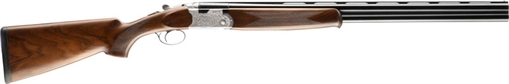 Beretta 686 Silver Pigeon I, Over/Under, 12 Gauge, 3" Chamber, 26" Barrels, Floral Engraving, Silver Receiver, Oil Finished Wood Stock, 5 Choke Tubes - F,IM,M,IC,C, Optima Choke HP Chokes, 2 Rounds J686F1226