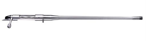 Bergara Premier Series, Barreled Action, Bolt Action, 300 PRC, 22" Fluted Barrel, #4 Contour, Threaded 5/8X24, 416 Stainless Steel, Silver BPBA26-300PRC