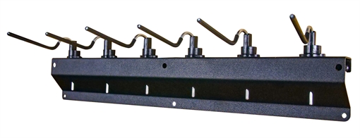 Berry's Gun Safe Pistol Rack Black Holds 6 Pistols 65892