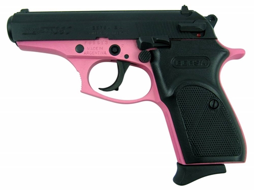BERSA THUNDER 380 CERAKOTE PINK/MATTE HGA .380 D.A. 8 ROUND MAGAZINE T380PNK8