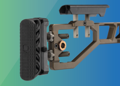 Q The Fix Stock Big Butt Pad - Fits Q Fix Stock, Black