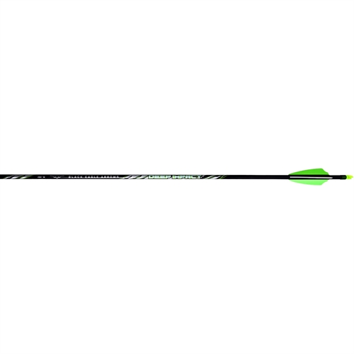Black Eagle Black Eagle Deep Impact Arrows .001 300 2.5 in. Shield Cut 6 pk. 33813