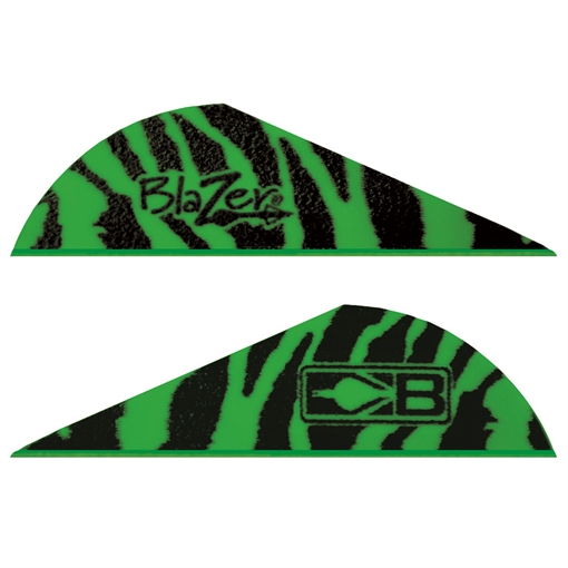 Bohning Bohning Blazer Vanes Green Tiger 36 pk. 10831GT2
