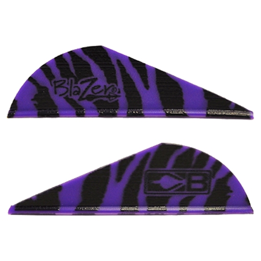Bohning Bohning Blazer Vanes Purple Tiger 36 pk. 10831PUT