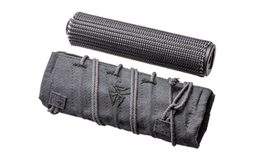 Burn Proof Gear Suppressor Cover Heavy, 7.5"x1.5", Black BPG-SC-H-7-5-1-5-BLK