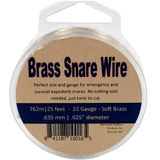 Brass Smith Brass Survival and Snare Wire .025 diameter 25 ft. BSW-25