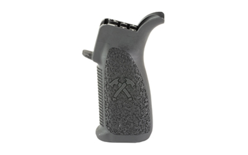 Bravo Company Mod 4 Grip, Jack Carr Crossed Tomahawks Logo, Fits AR Rifles, Black BCM-GFG-MOD-4JC-BLK