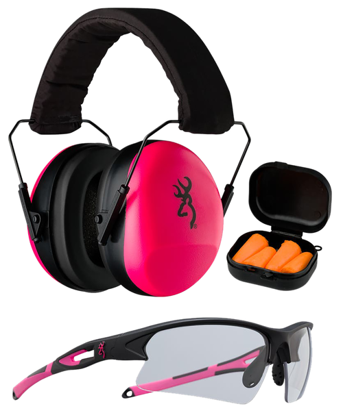 Browning Range Kit II For Her- Muff, Glasses & Ear Plugs