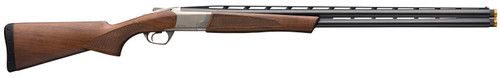 Browning Cynergy CX 12 Ga, 3" Chamber 30" Barrel, Grade I Walnut, Silver Rec, 2rd