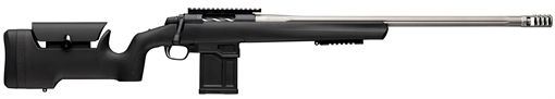 Browning X-Bolt 2 Target Max 7mm PRC 5+1 26" Satin Gray Fluted Threaded Barrel, Matte Blued Picatinny Rail Steel Receiver, Picatinny Rail Forend, Adj Comb & LOP Black Composite Stock 036094298