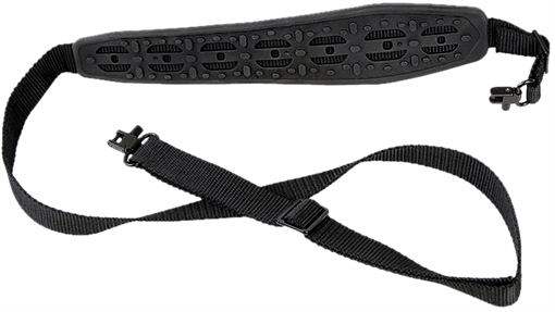 Bulldog Cases Armor Molded Rifle Sling, with Deluxe Locking Swivels, Poly Oxford Nylon, Black BD839