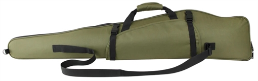 Bulldog Cases Hunter Series, Scoped Shotgun Case, 52", Poly Oxford Nylon Construction, Black/Green BD355