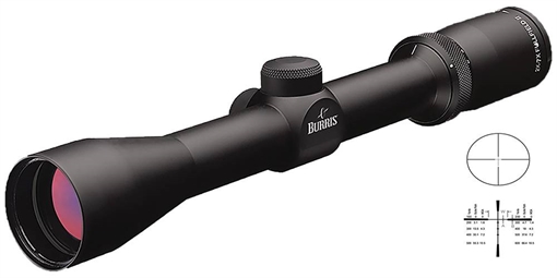 Burris 200123 Fullfield II 2-7x 35mm Obj 45-13 ft @ 100 yds FOV 1" Tube Black Matte Finish Ballistic Plex 000381001238